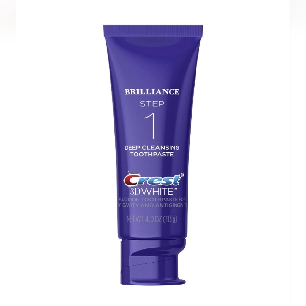 $8 When Bundled - Crest 3D White Brilliance 2-Step Whitening Treatment - Picture 2 of 8